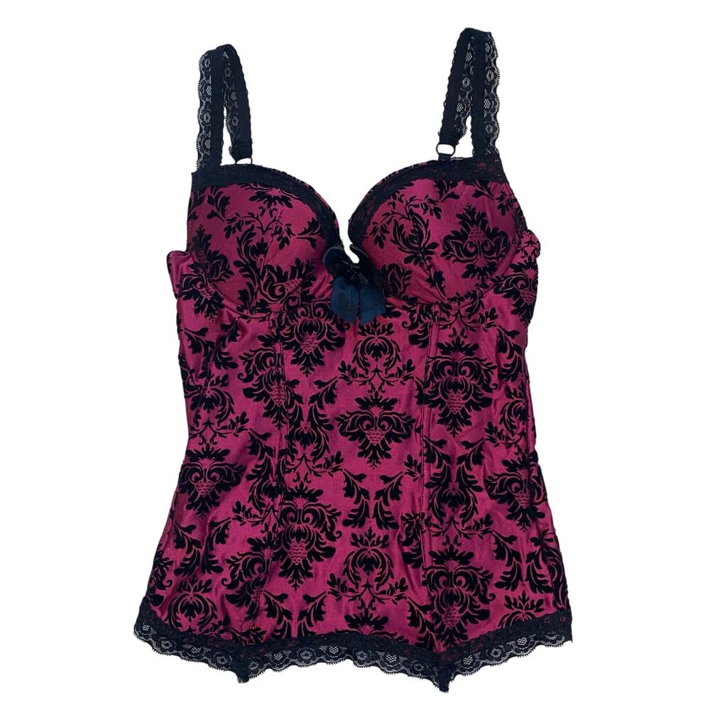 Spirit Halloween Corset Top, Medium, Adjustable Straps, Padded
